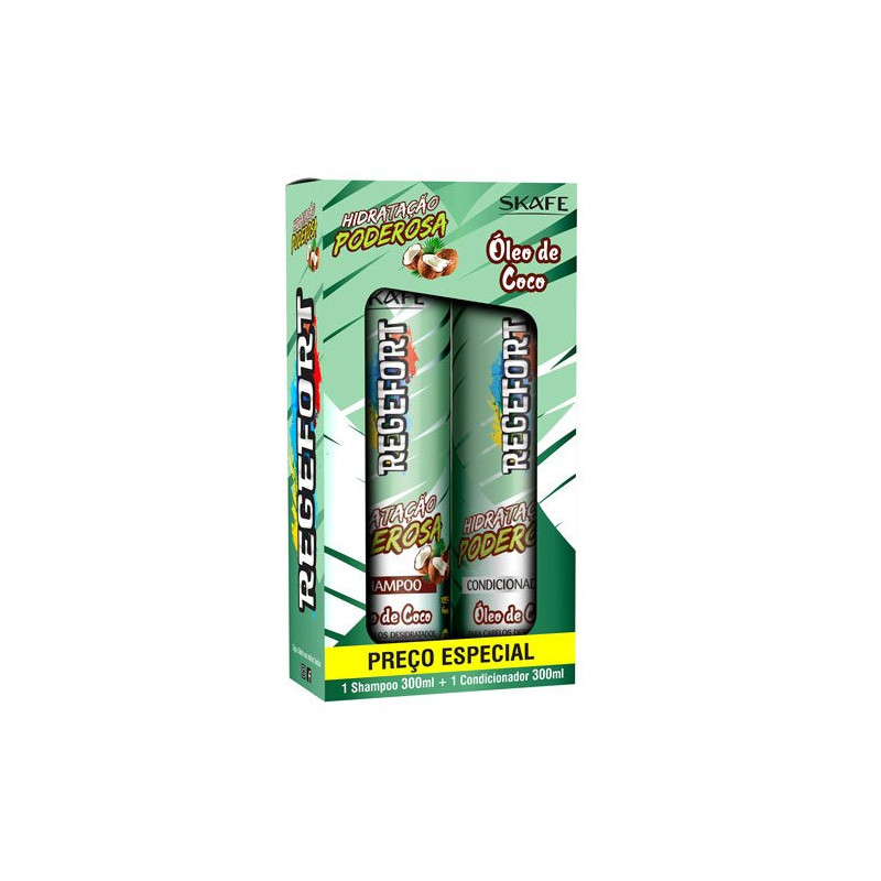 Skafe KIt  Regefort Hydratation Puissante Coco (2x300ml)