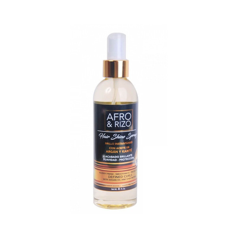 Afro & Rizo Hair Shine Spray 8oz Afro & Rizo Hair Shine Spray 8oz