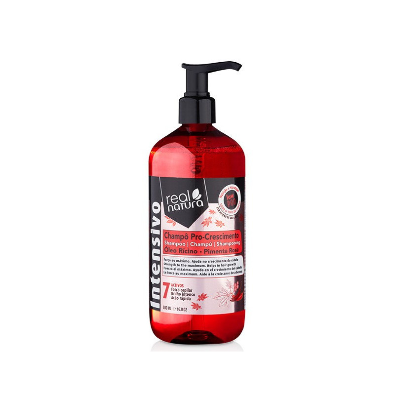 Real Natura Pro-Crescimento Shampooing Sans Sel (500ml)