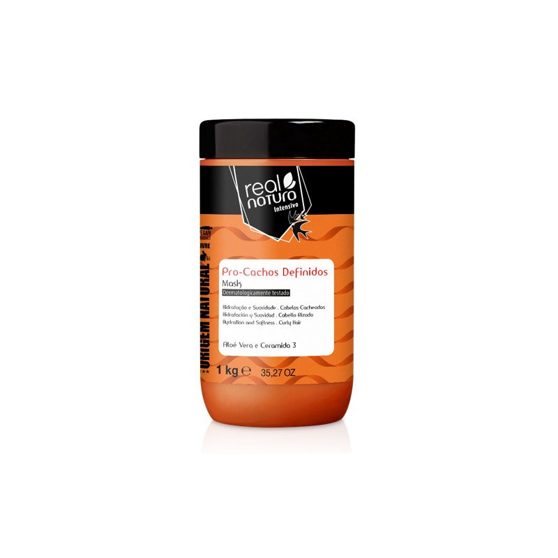 Real Natura Pro-Cachos Definidos Masque Sans Sel (1Kg) Real Natura Pro-Cachos Definidos Masque Sans Sel (1Kg)