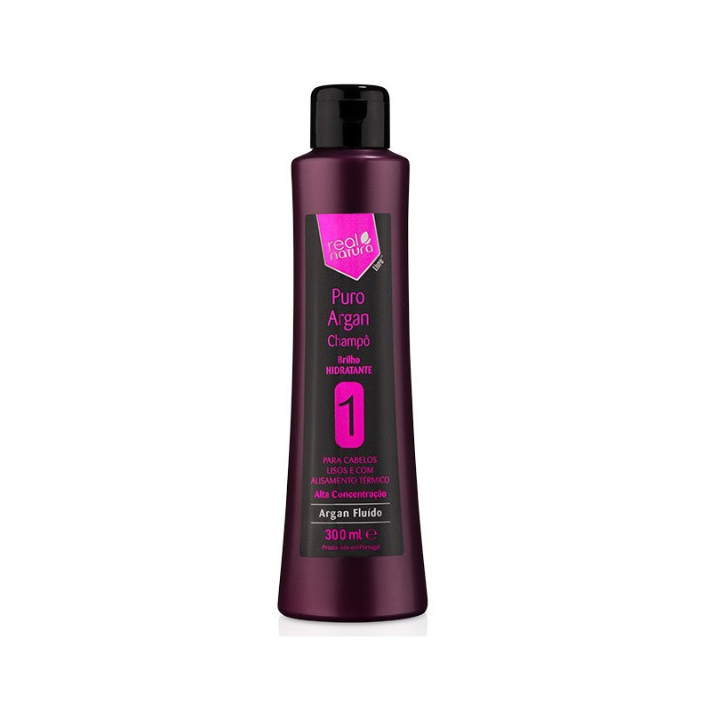 Real Natura Puro Argan Shampooing Sans Sel (300ml)