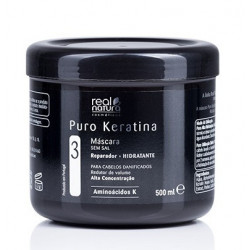 Real Natura Puro Keratina Masque Sans Sel 