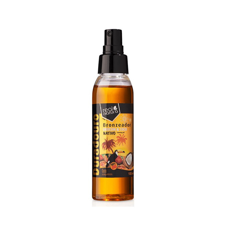 Real Natura Urucum+Coco Huile de Bronzage 