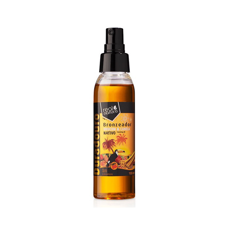 Real Natura Urucum+Canela Huile de Bronzage Real Natura Urucum+Canela Huile de Bronzage