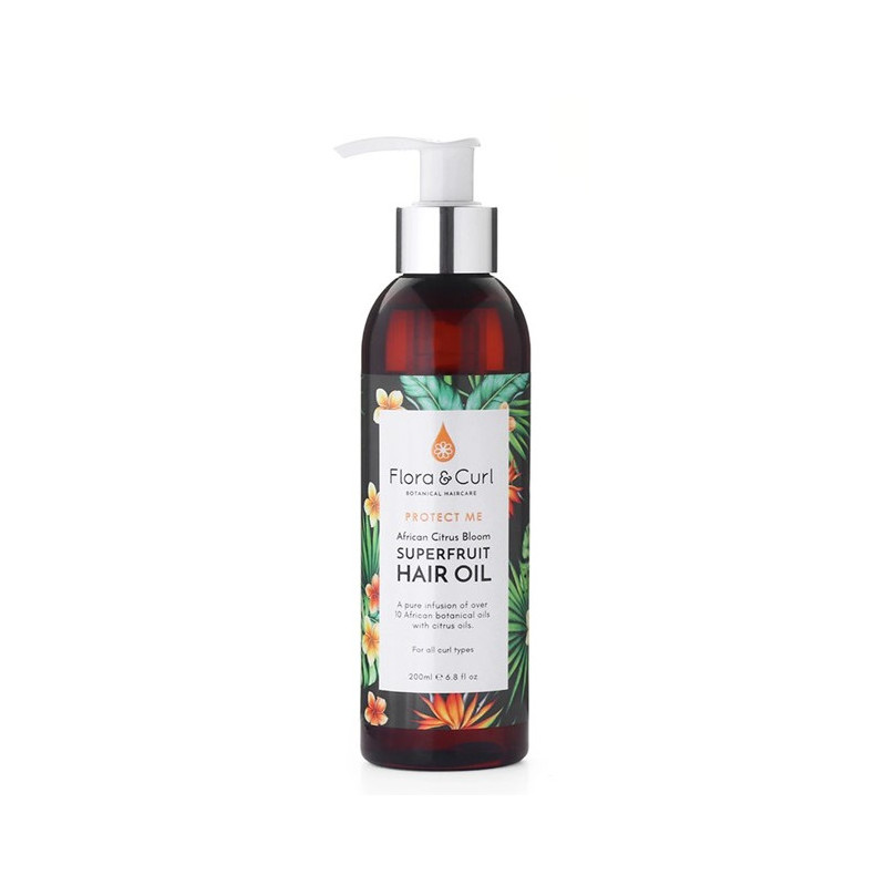 Flora Curl Protect Me African Citrus Bloom Superfruit Hair Oil (200ml)