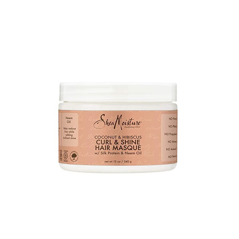 Shea Moisture Curl & Shine Hair Masque (340gr) Shea Moisture Curl & Shine Hair Masque (340gr)
