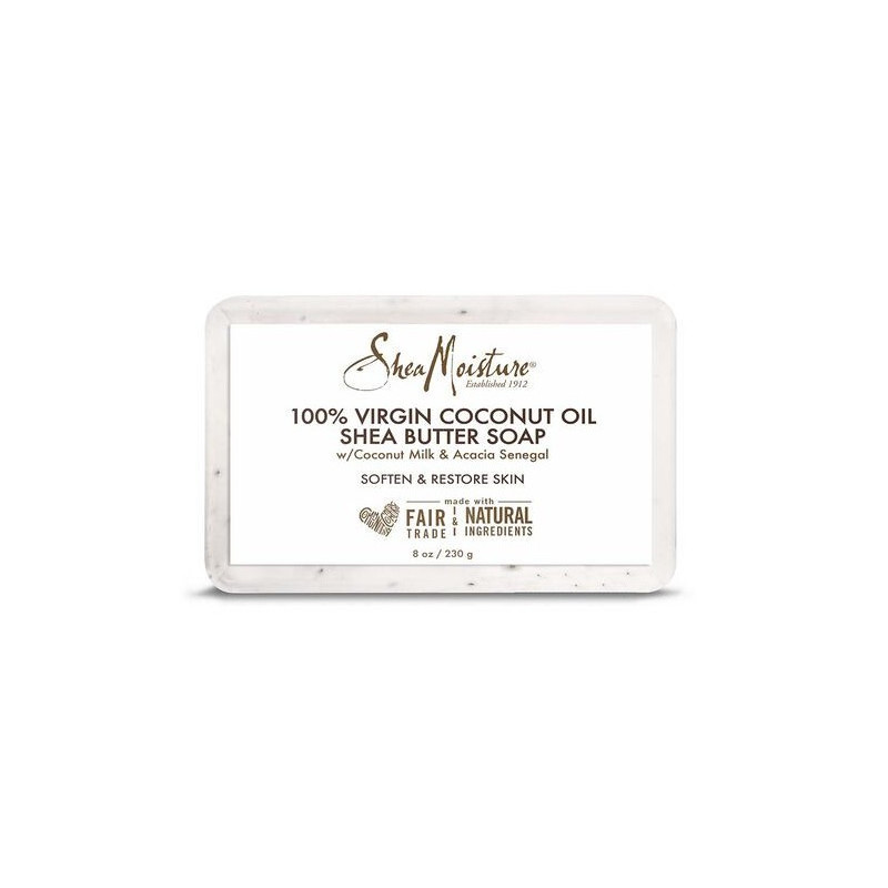 Shea Moisture 100% Virgin Coconut Oil Shea Butter Soap (230gr) Shea Moisture 100% Virgin Coconut Oil Shea Butter Soap (230gr)