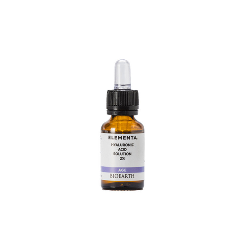 Bioearth Elementa Solution D'acide Hyaluronique 2% Age (15ml)