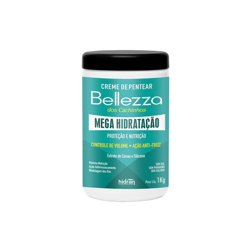 Hidran Belleza Crème Peignante Hydratante (1Kg) Hidran Belleza Crème Peignante Hydratante (1Kg)