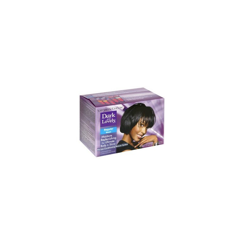 Dark and Lovely  Kit No-Lye Defrisant Hydratant Sans Soude Formule Regular   