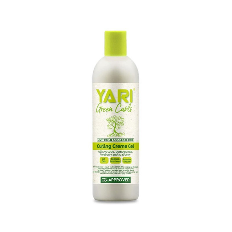 Yari Green Curls Light Hold Curling Cream Gel (355ml)
