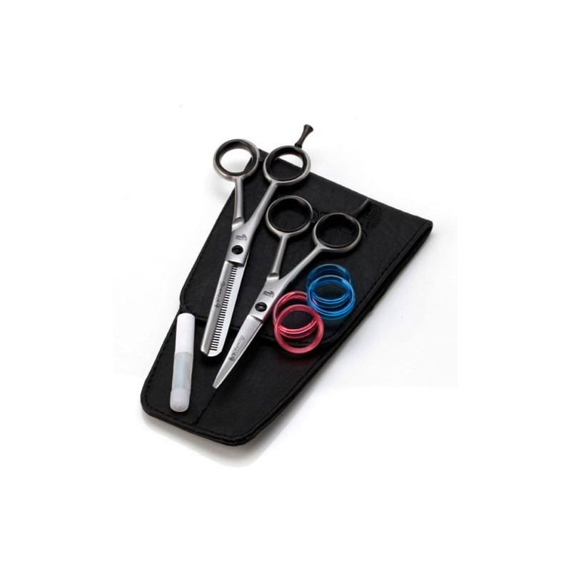 Glamtech One Set Ciseaux Lefty 5,5" + 5,5" Thinner-Wallet Glamtech One Set Ciseaux Lefty 5,5" + 5,5" Thinner-Wallet