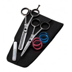 Glamtech One Set Ciseaux Lefty 5,0" + 5,5" Thinner-Wallet