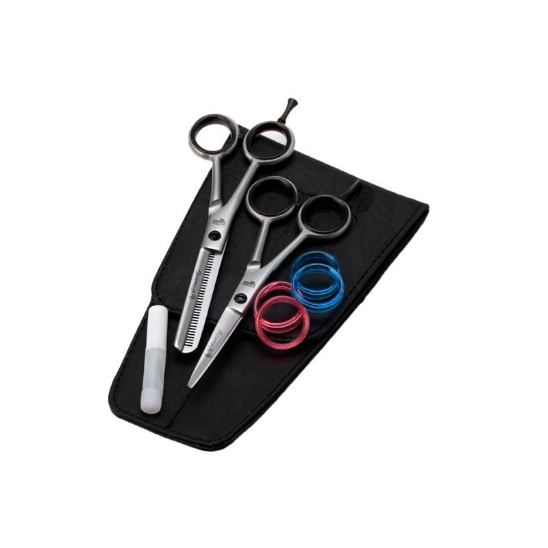 Glamtech One Set Ciseaux Lefty 5,0" + 5,5" Thinner-Wallet Glamtech One Set Ciseaux Lefty 5,0" + 5,5" Thinner-Wallet