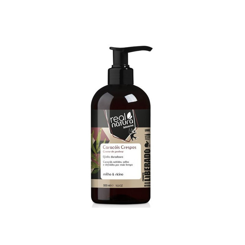 Real Natura Caracois Crespos Crème Coiffante (500ml)