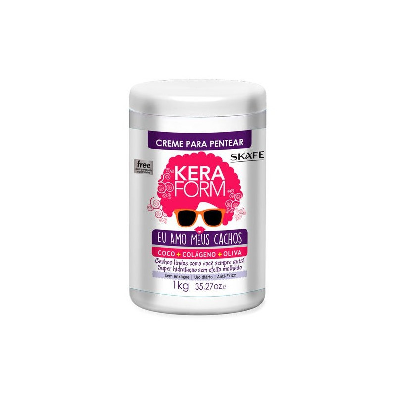 Skafe Keraform Curls Styling Cream (1kg) Skafe Keraform Curls Styling Cream (1kg)