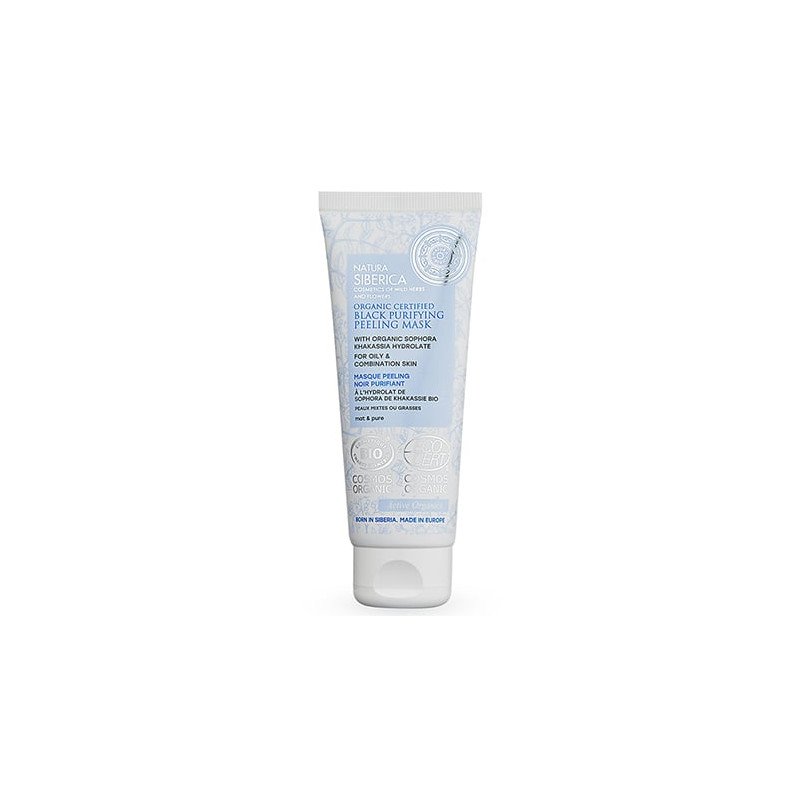 Natura Siberica Masque Gommage Noir Purifiant (75ml)