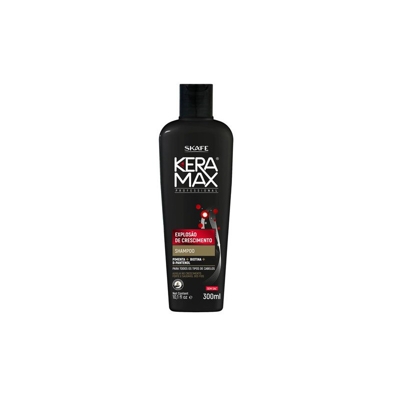 Skafe Keramax Croissance Explosion Shampoing Sans Sel (300ml)
