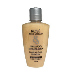 Brasil & Belleza Rose Keratina and Hyaluronic Shampooing Salt-free (260ml)