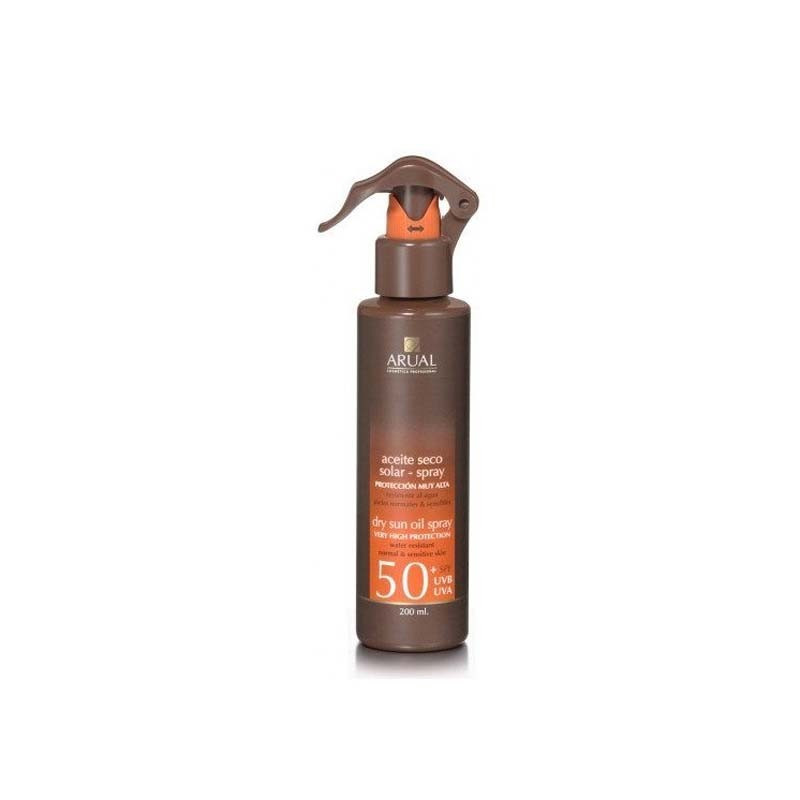 Arual Solaire Huile Sèche SPF50 (200ml)