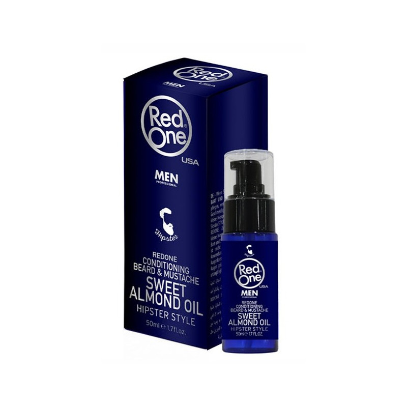 Red One Conditioning Beard & Mustache Sweet Almond Oil (50ml)