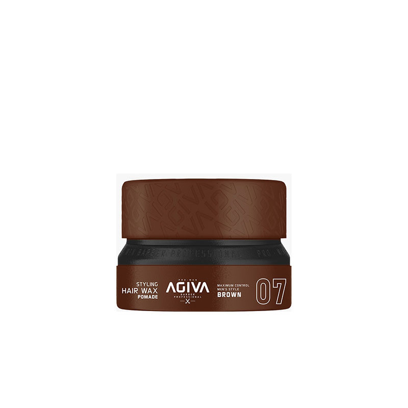 Agiva Coiffure Cire Pommade Marron 07 155ml Agiva Coiffure Cire Pommade Marron 07 155ml