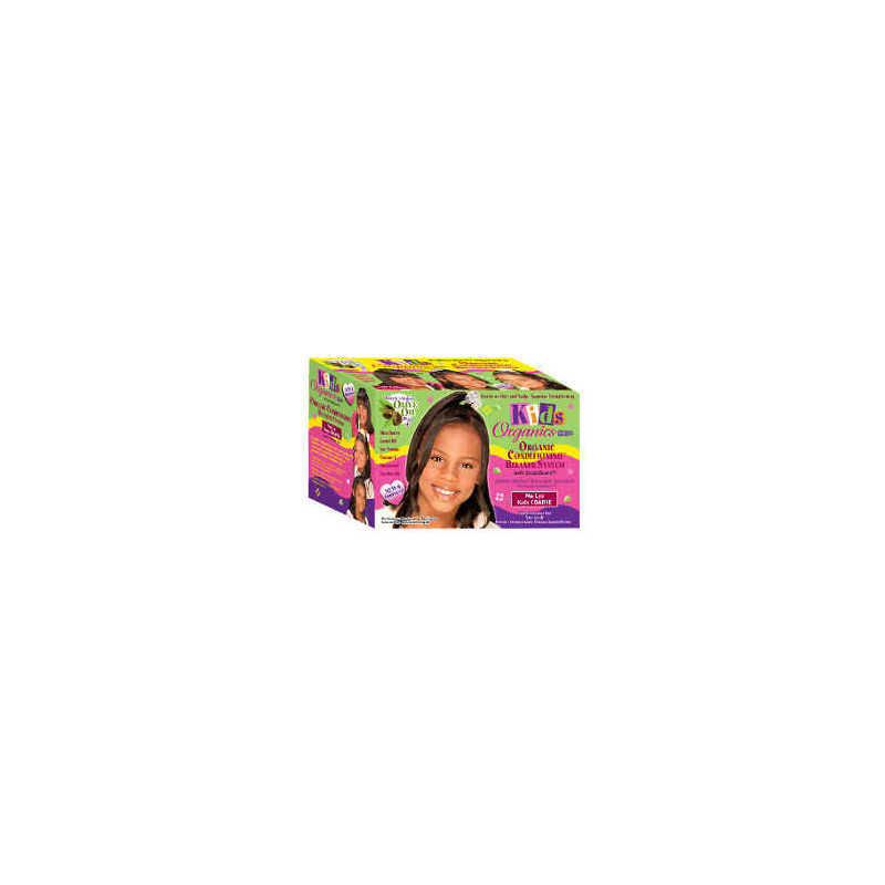 Système de défrisage conditionnant Organics Kids Africa's Best 1 application Système de défrisage conditionnant Organics Kids Africa's Best 1 application
