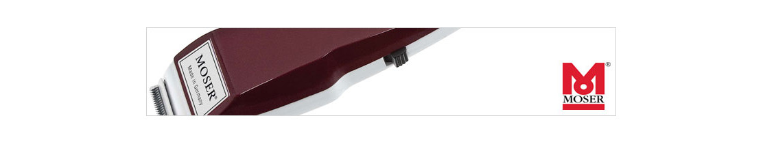 Catalog from Moser, high-quality hairstyling appliances
