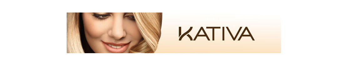 Catalogue Kativa pour le lissage des cheveux, la kératine et l'huile d'argan