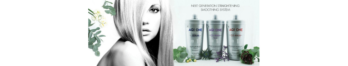 Catalogue AGI ONE pour lissage professionnel