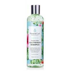Flora Curl Soothe Me Coconut Mint Scalp Refresh Shampoo (300ml)