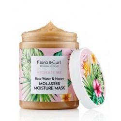 Flora Curl Hydrate Me Rose Water and Honey Molasses Moisture Mask (300ml)